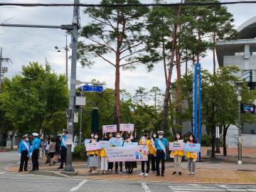 2022년 거창무지개네트워크 등굣길 합동 학교폭력예방 캠페인 대표이미지